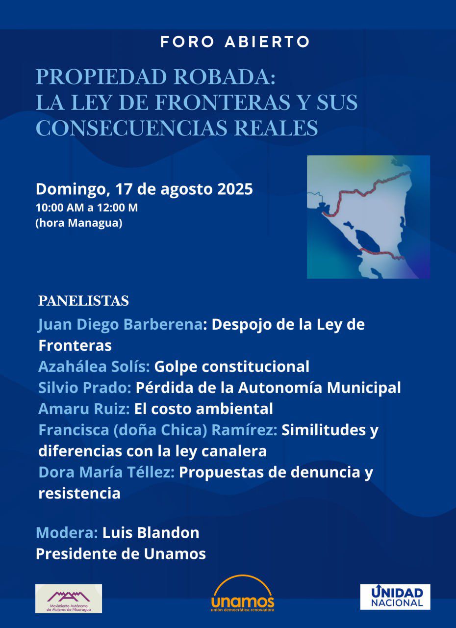 Foro “Propiedad robada: ley de fronteras y sus alcances reales”